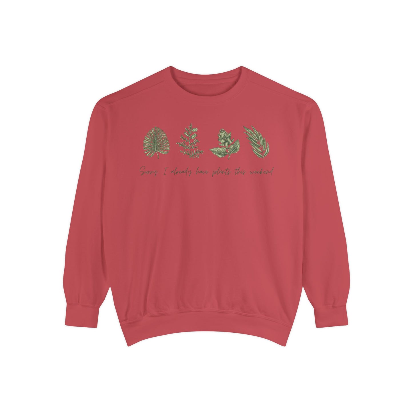 INSPIRED GARDEN P Unisex Dyed Sweatshirt