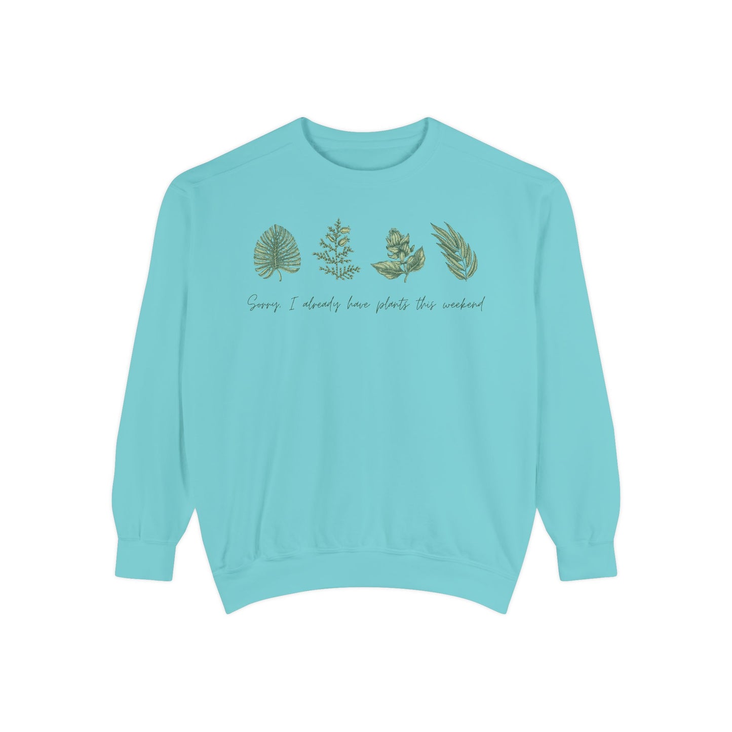 INSPIRED GARDEN P Unisex Dyed Sweatshirt