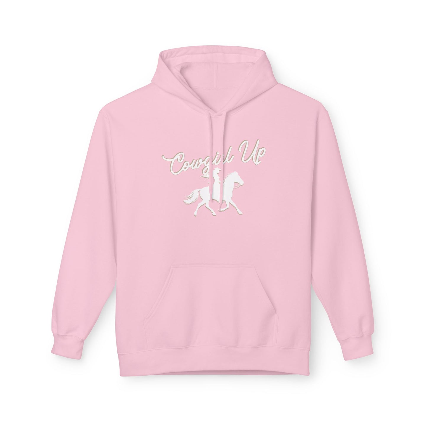 COWGIRL UP UNISEX Midweight Softstyle Fleece Hoodie