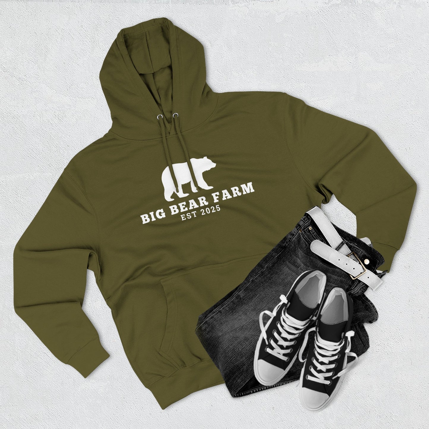 Big Bear Farm Hoodie Love Land Design