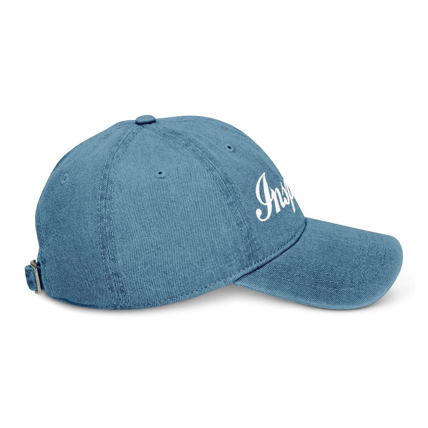 INSPIRED DENIM HAT - Stylish Embroidered Cap