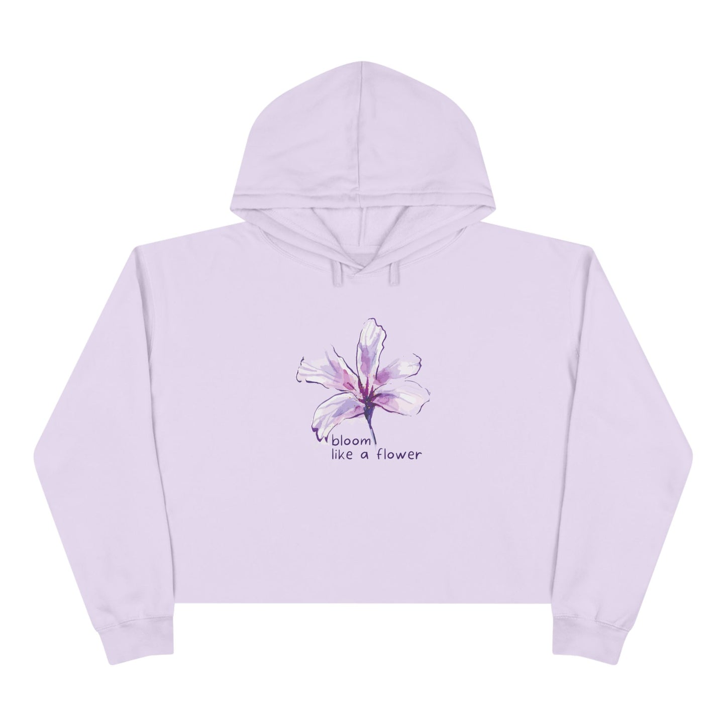 INSPIRED GARDEN Crop Hoodie