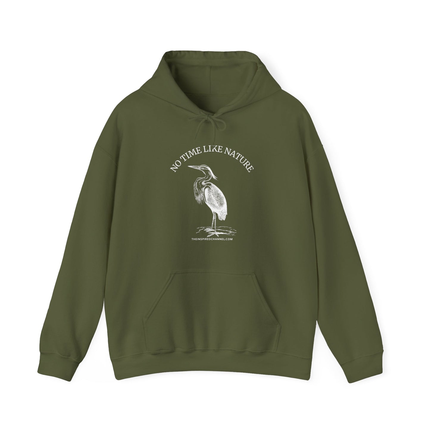 INSPIRED No Time Like Nature Unisex Heavy Blend™ Hooded Sweatshirt