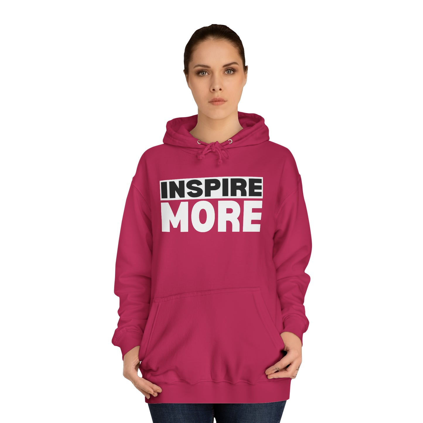 INSPIRE MORE Unisex College Hoodie