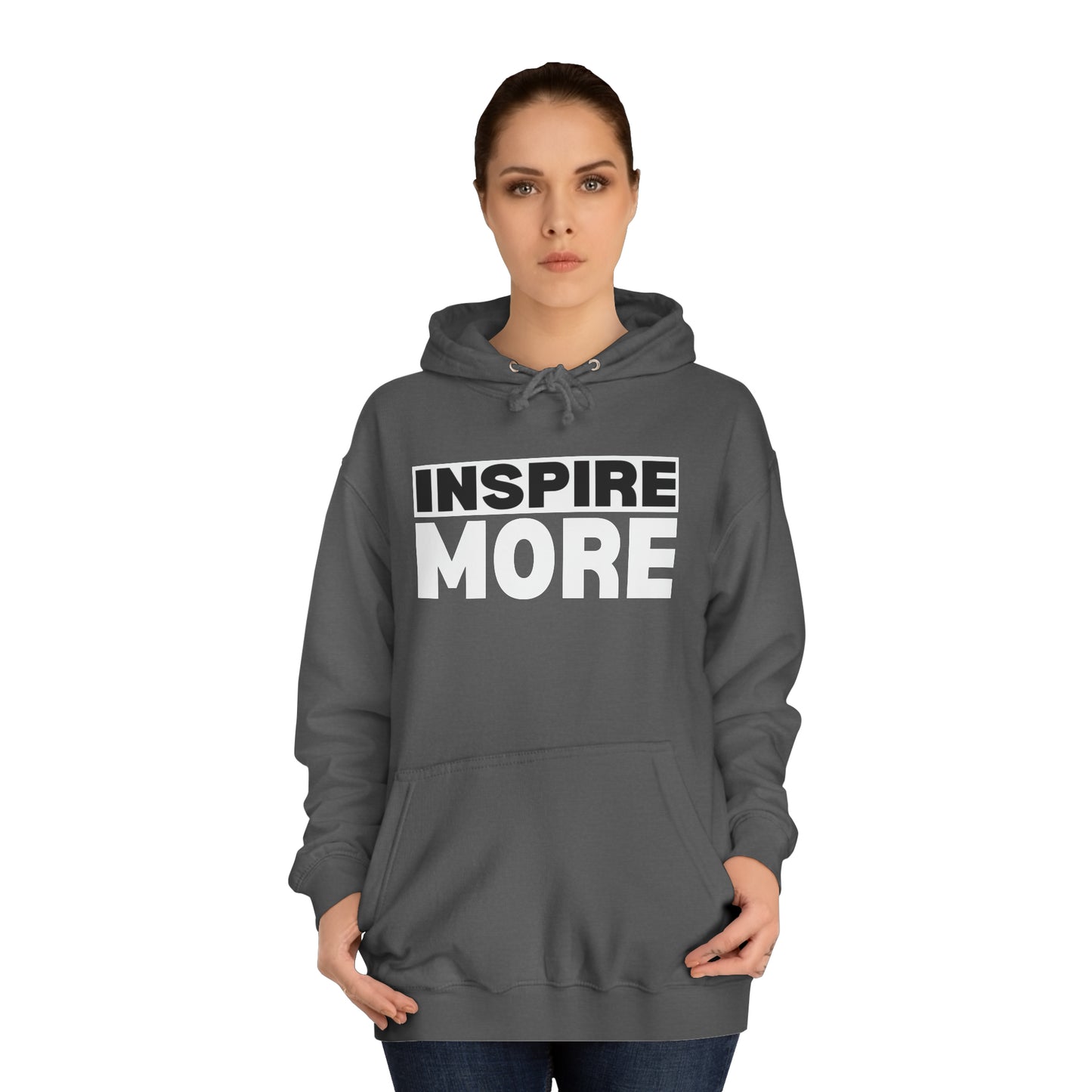 INSPIRE MORE Unisex College Hoodie