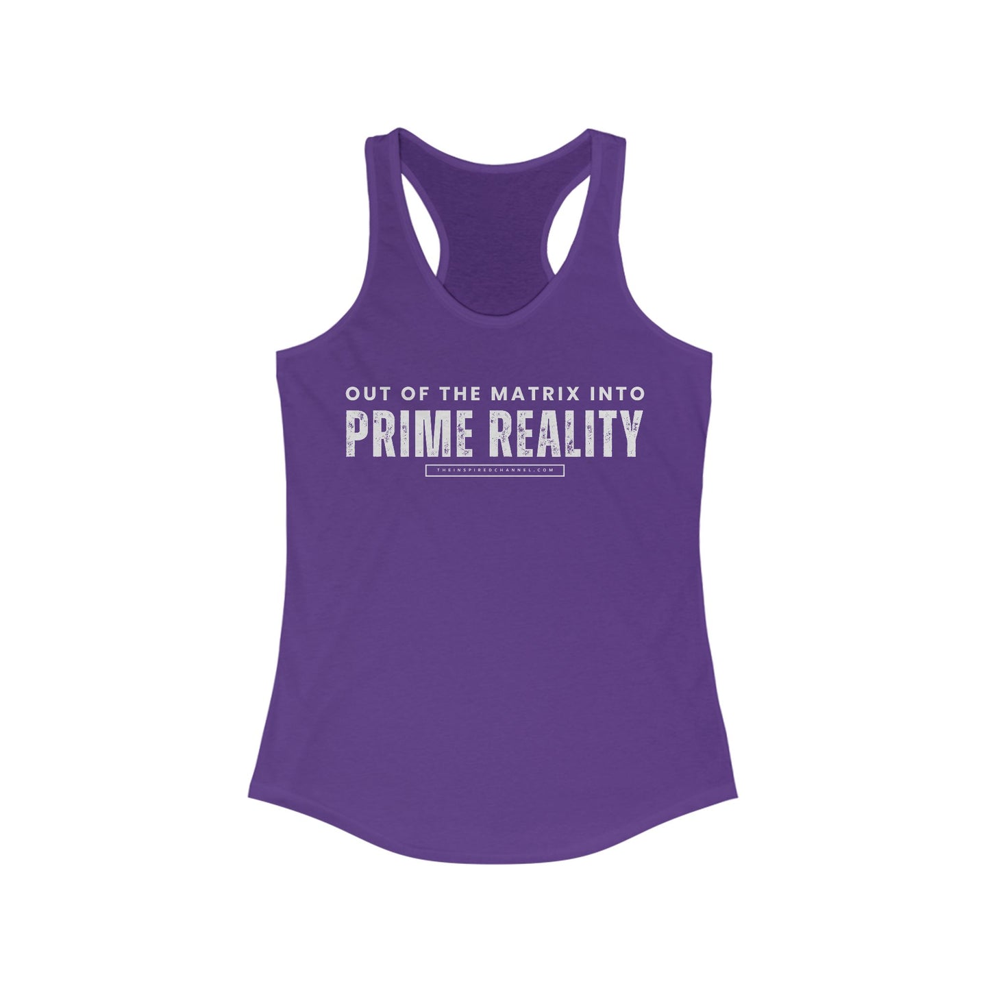 PRIME REALITY Women's Racerback Tank