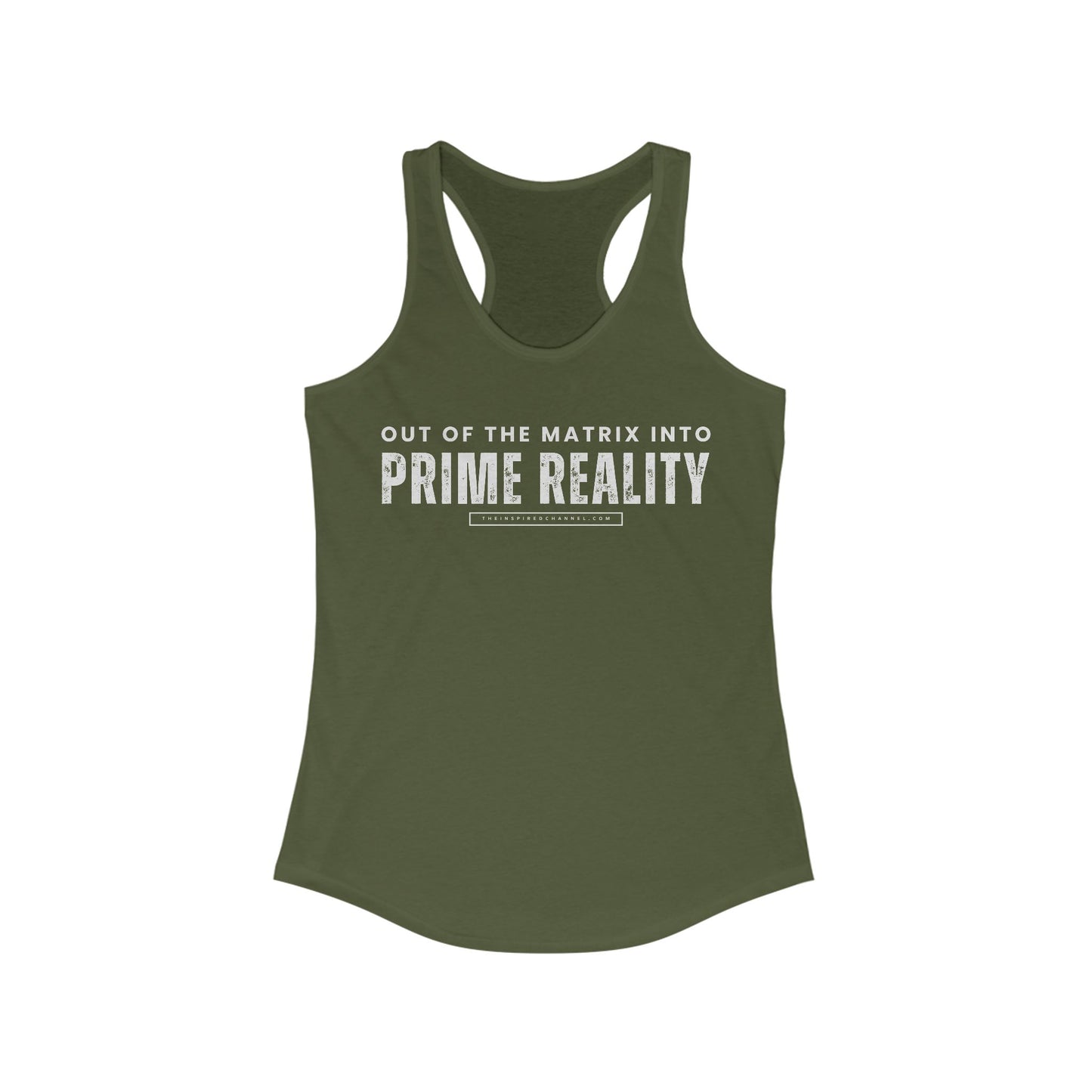 PRIME REALITY Women's Racerback Tank