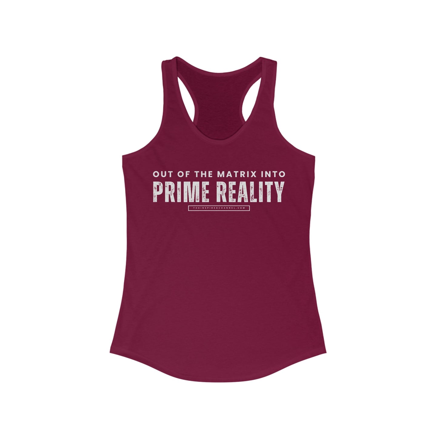 PRIME REALITY Women's Racerback Tank