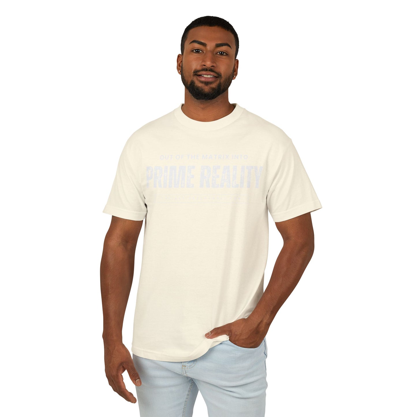 PRIME REALITY UNISEX Garment-Dyed Heavyweight Cotton Tee