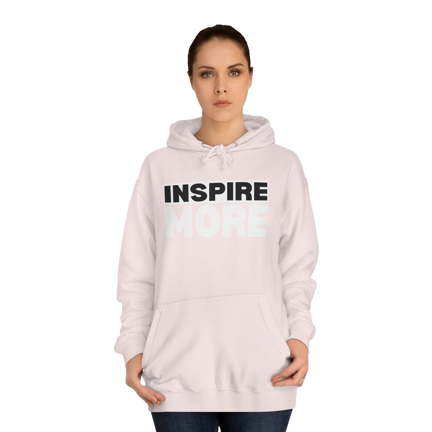 INSPIRE MORE Unisex College Hoodie