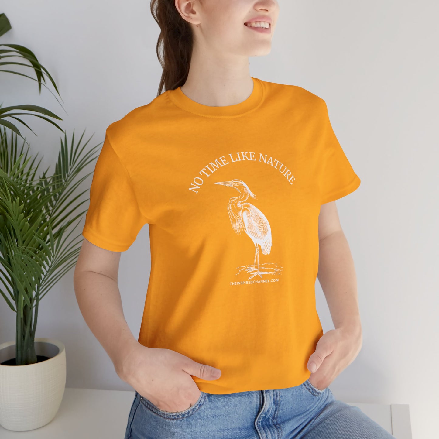 INSPIRED GARDEN Unisex Jersey Short Sleeve Tee