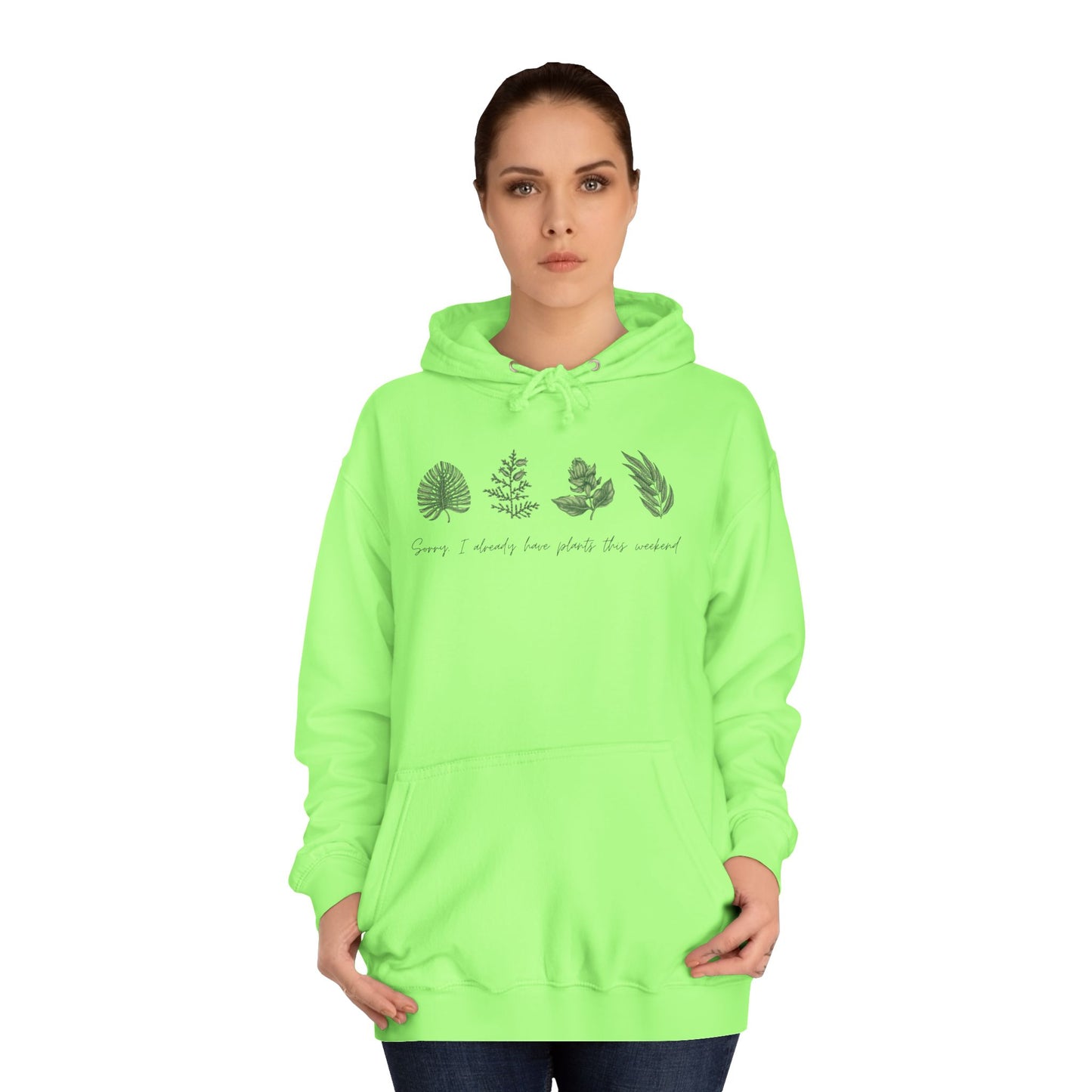 INSPIRED GARDEN P UNISEX College Hoodie