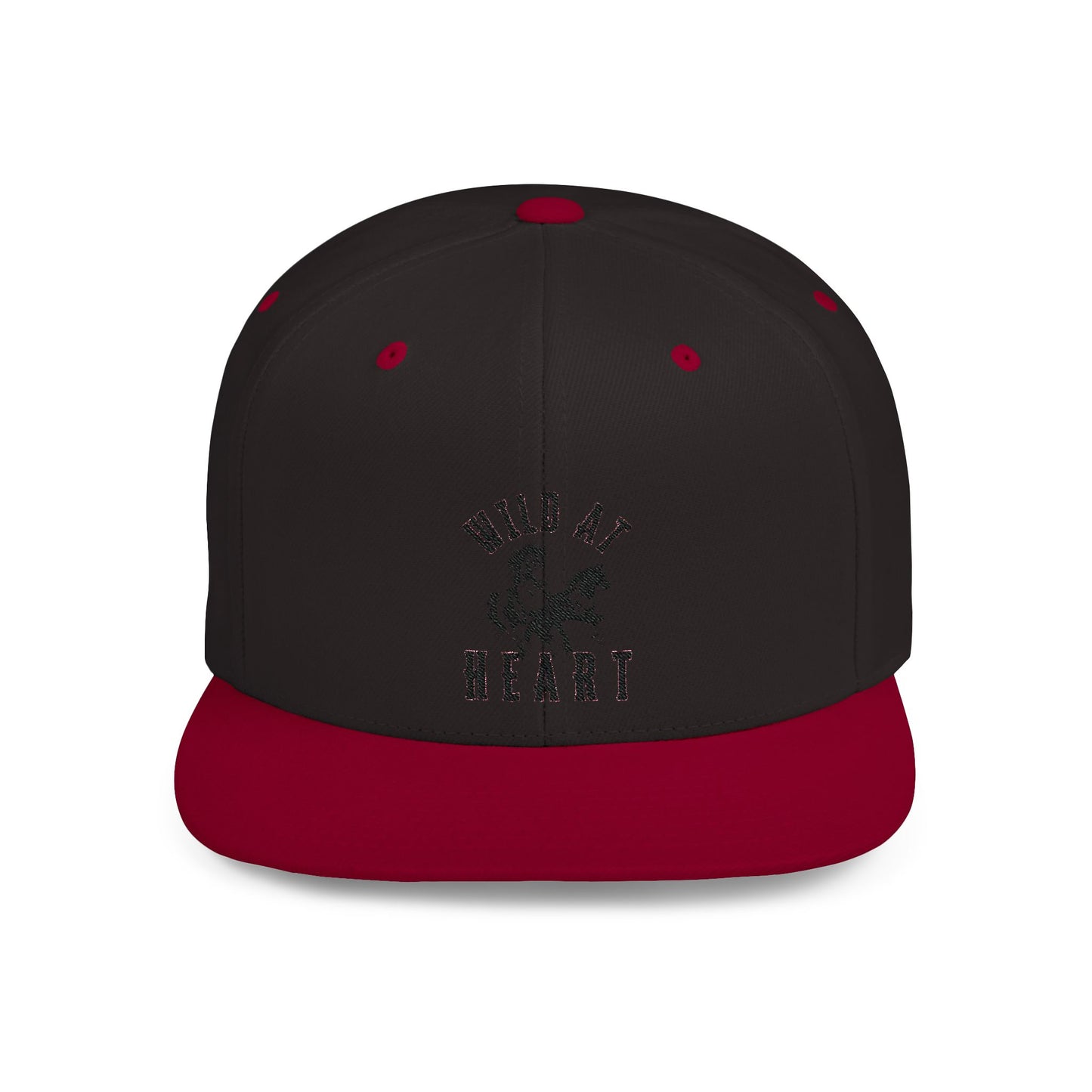 WILD AT HEART Flat Bill Snapback