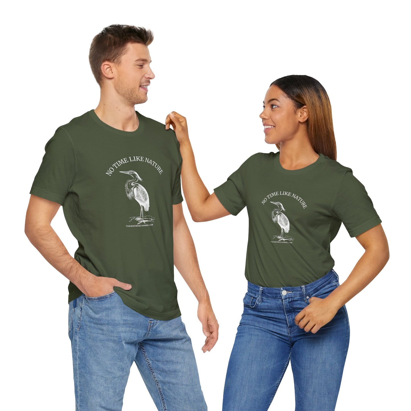 INSPIRED GARDEN Unisex Jersey Short Sleeve Tee