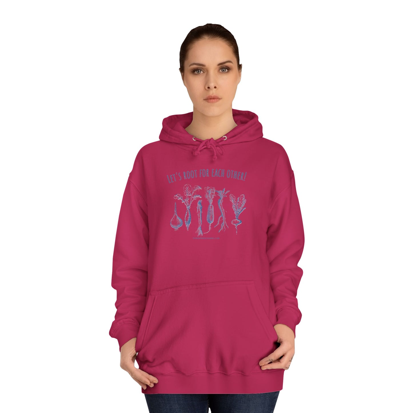 INSPIRED GARDEN L UNISEX College Hoodie