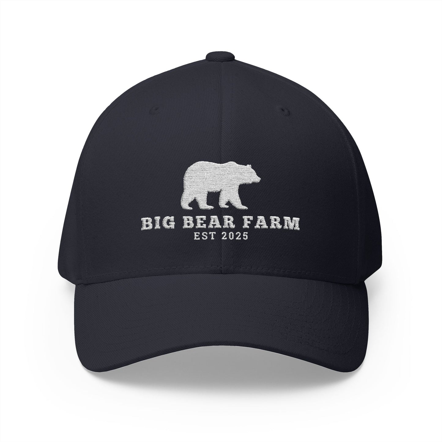 Big Bear Farm Closed-Back Structured Cap