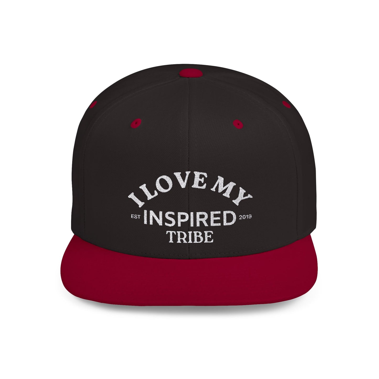 LOVE MY INSPIRED TRIBE Flat Bill Snapback