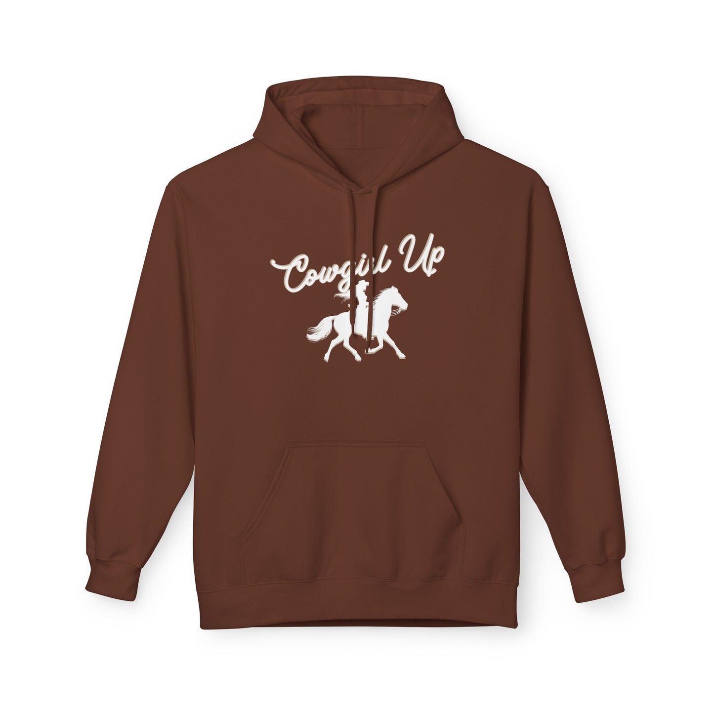 COWGIRL UP UNISEX Midweight Softstyle Fleece Hoodie