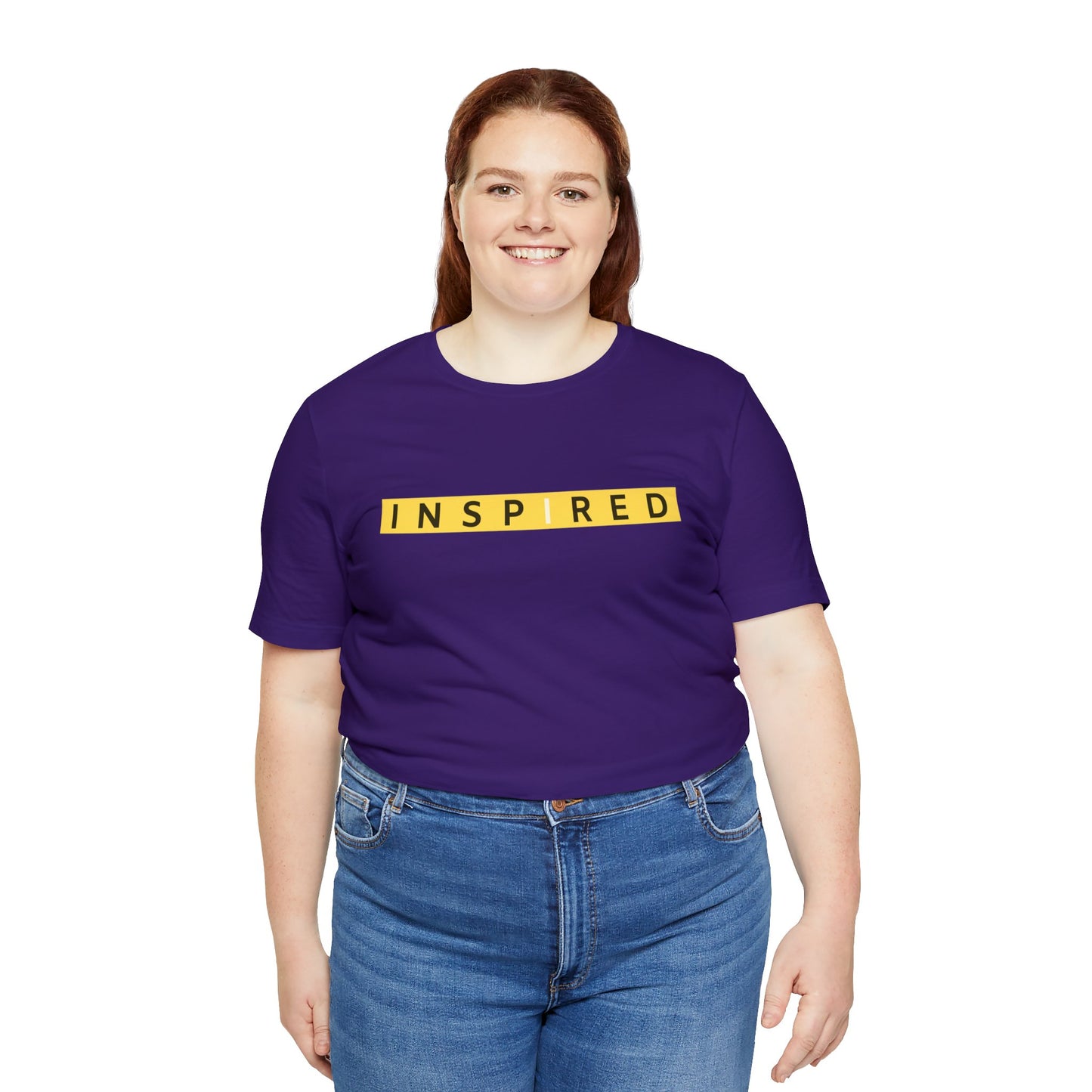 INSPIRED Women Jersey Short Sleeve Tee
