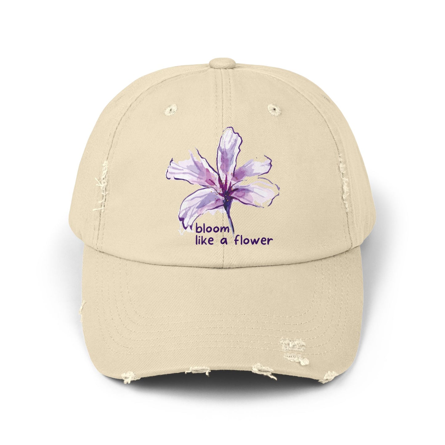 INSPIRED GARDEN Unisex Distressed Cap - Inspired Fashion Accessory