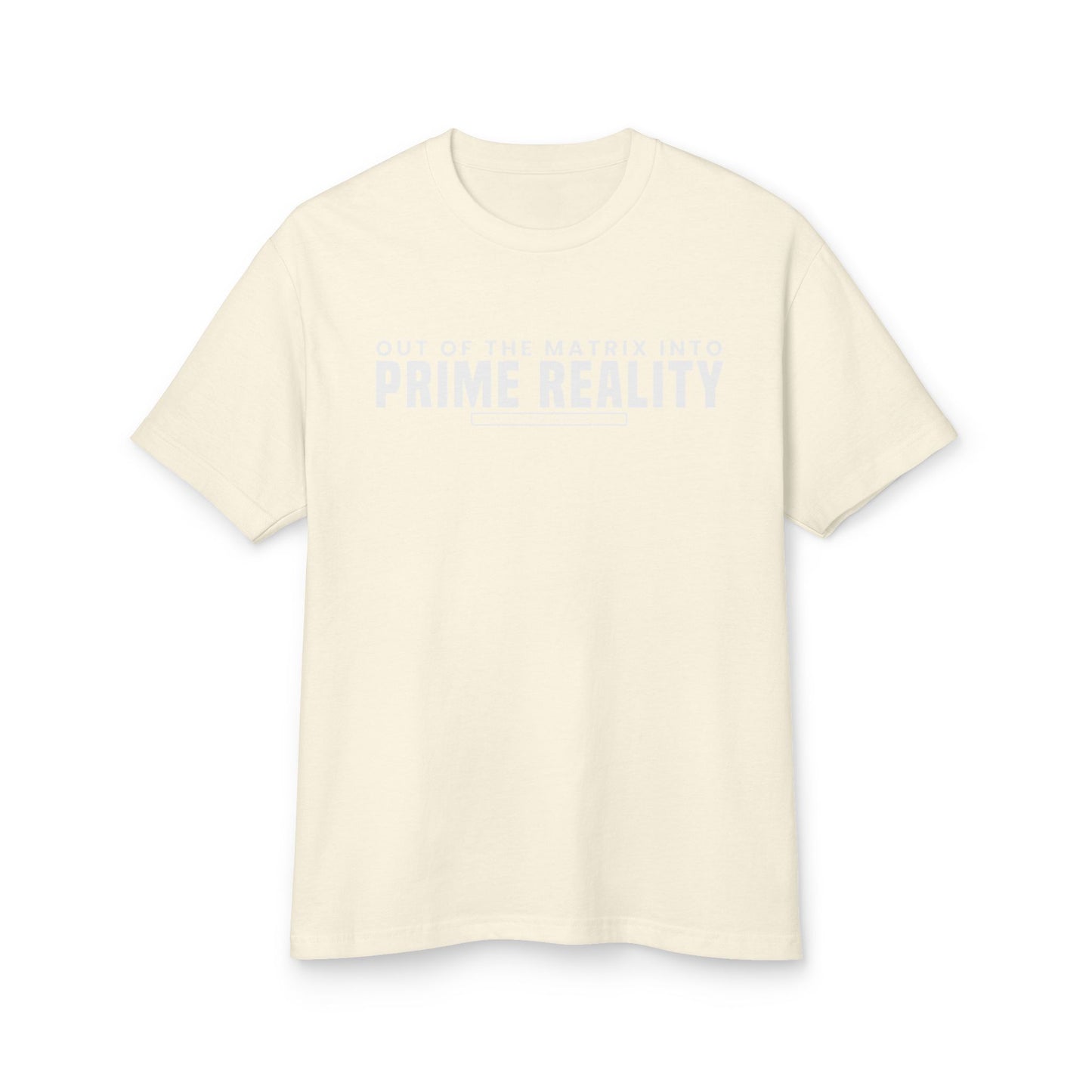UNISEX M PRIME REALITY Garment-Dyed Heavyweight Cotton Tee W