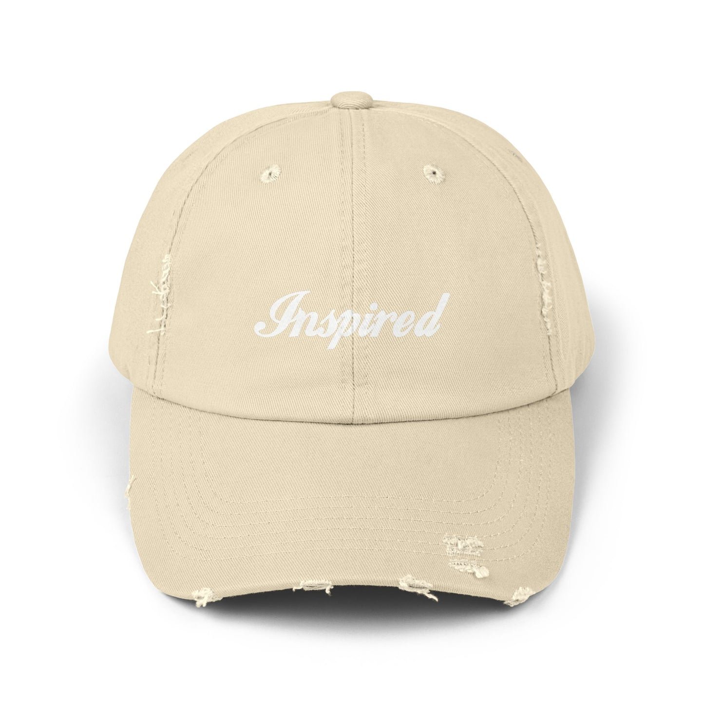 INSPIRED Unisex Distressed Cap - Inspired Fashion Accessory