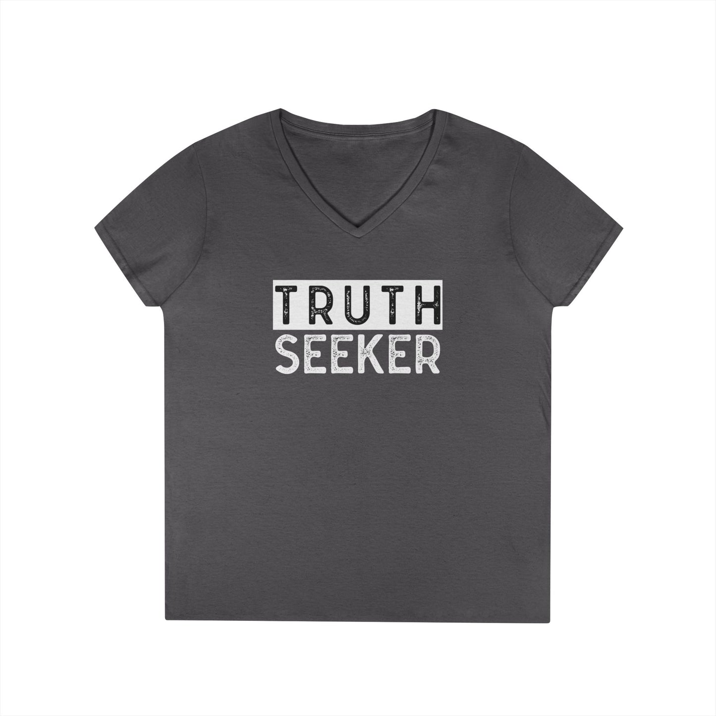 INSPIRED TRUTH SEEKER Ladies' V-Neck T-Shirt