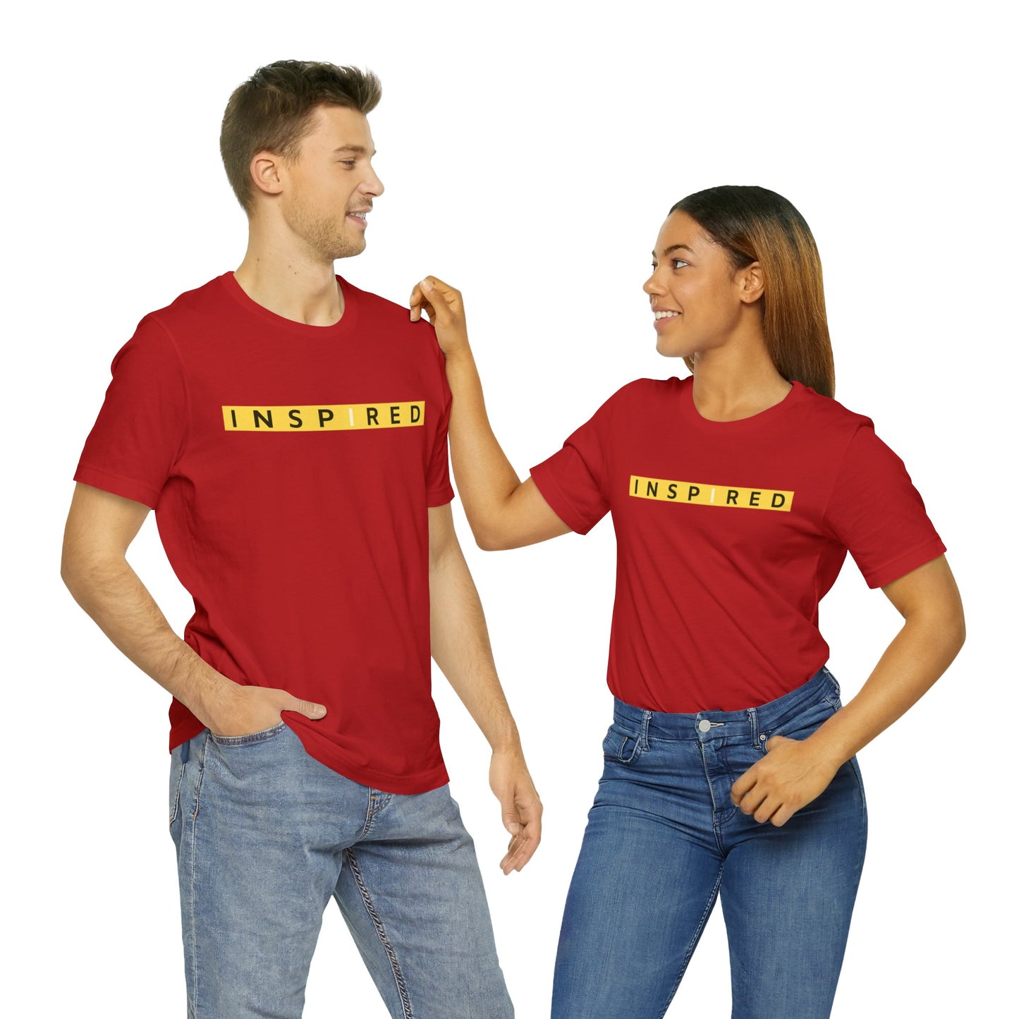 INSPIRED Women Jersey Short Sleeve Tee
