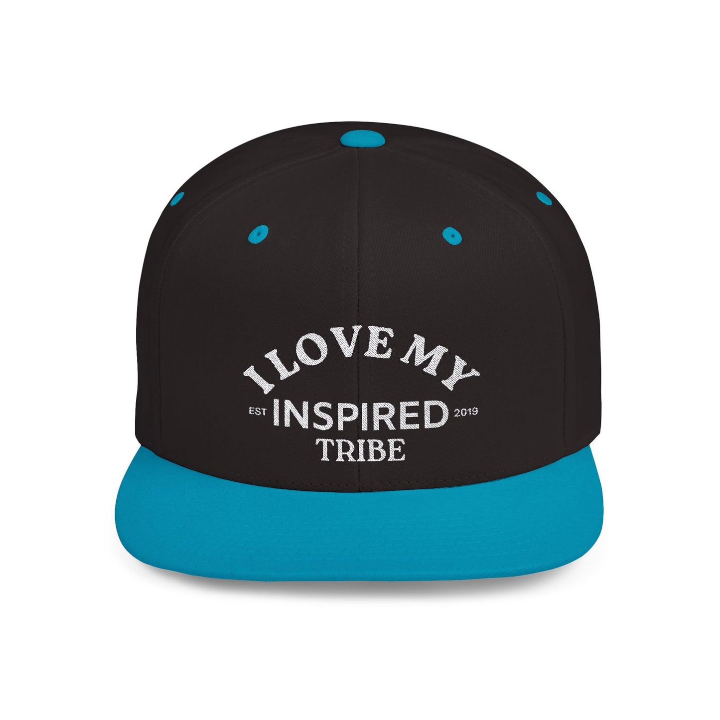 LOVE MY INSPIRED TRIBE Flat Bill Snapback