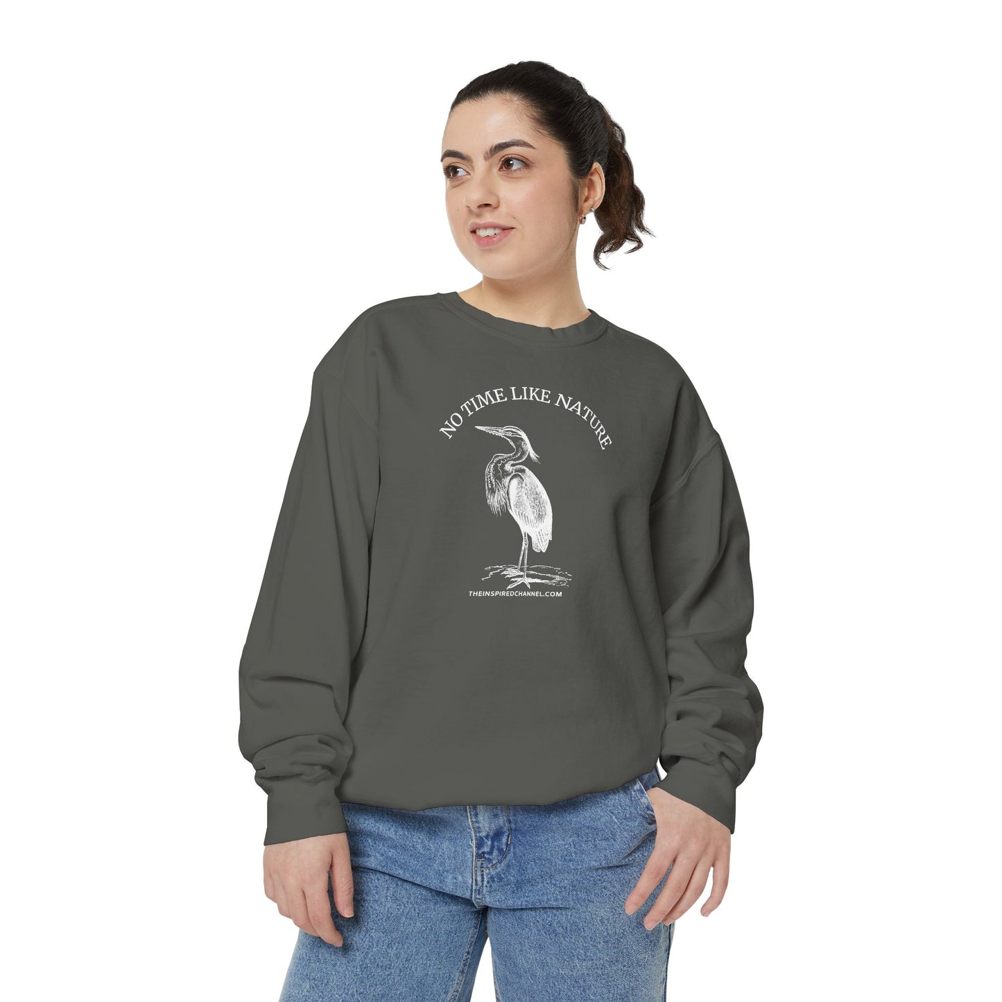 INSPIRED GARDEN Unisex Dyed Sweatshirt