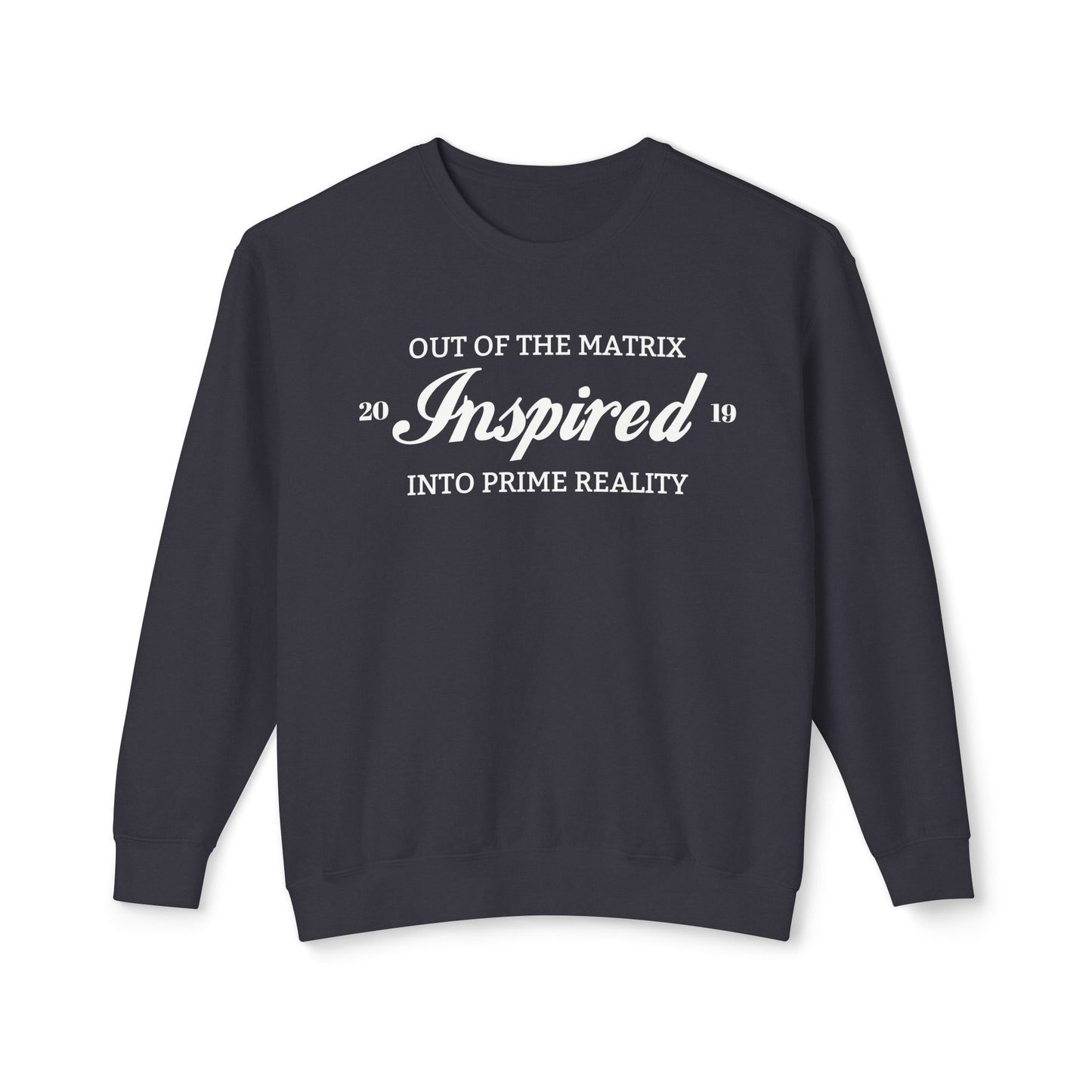 INSPIRED PRIME REALITY Unisex Lightweight Crewneck Sweatshirt W