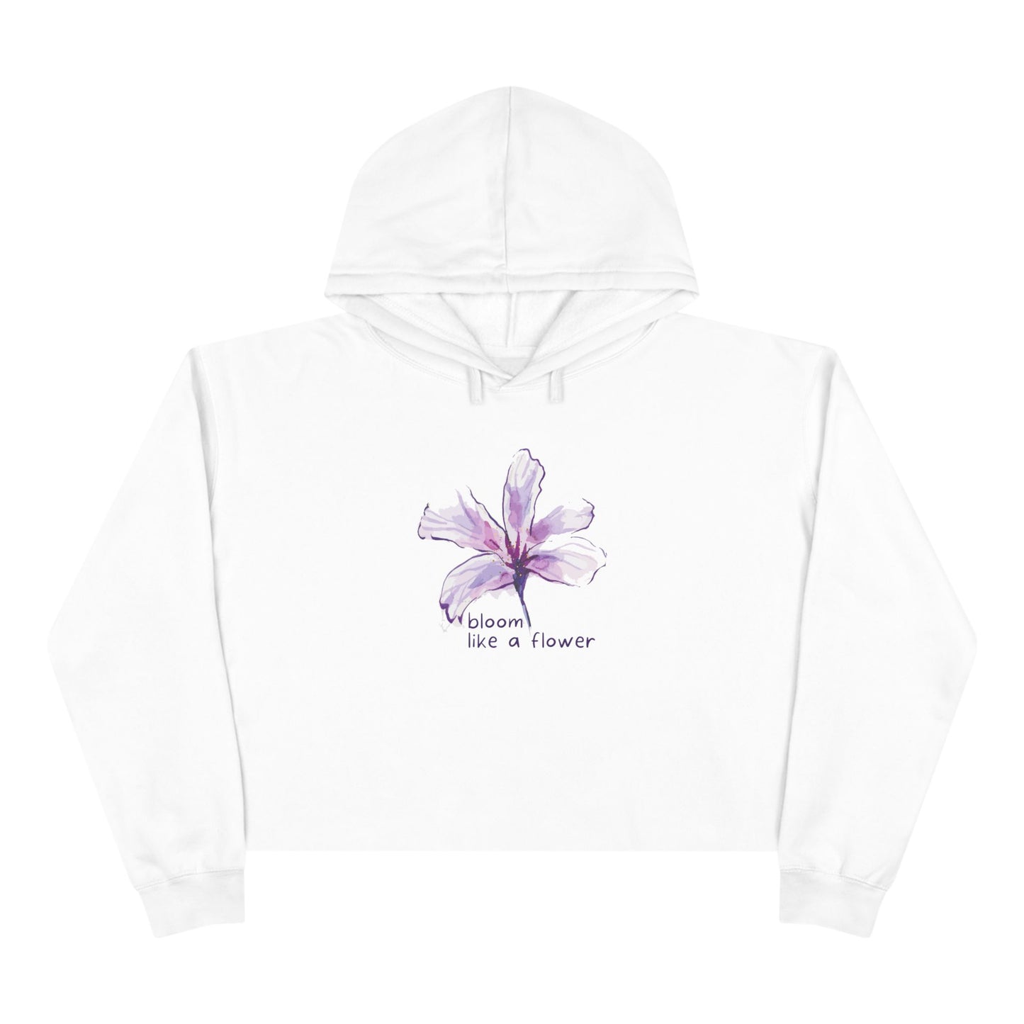INSPIRED GARDEN Crop Hoodie