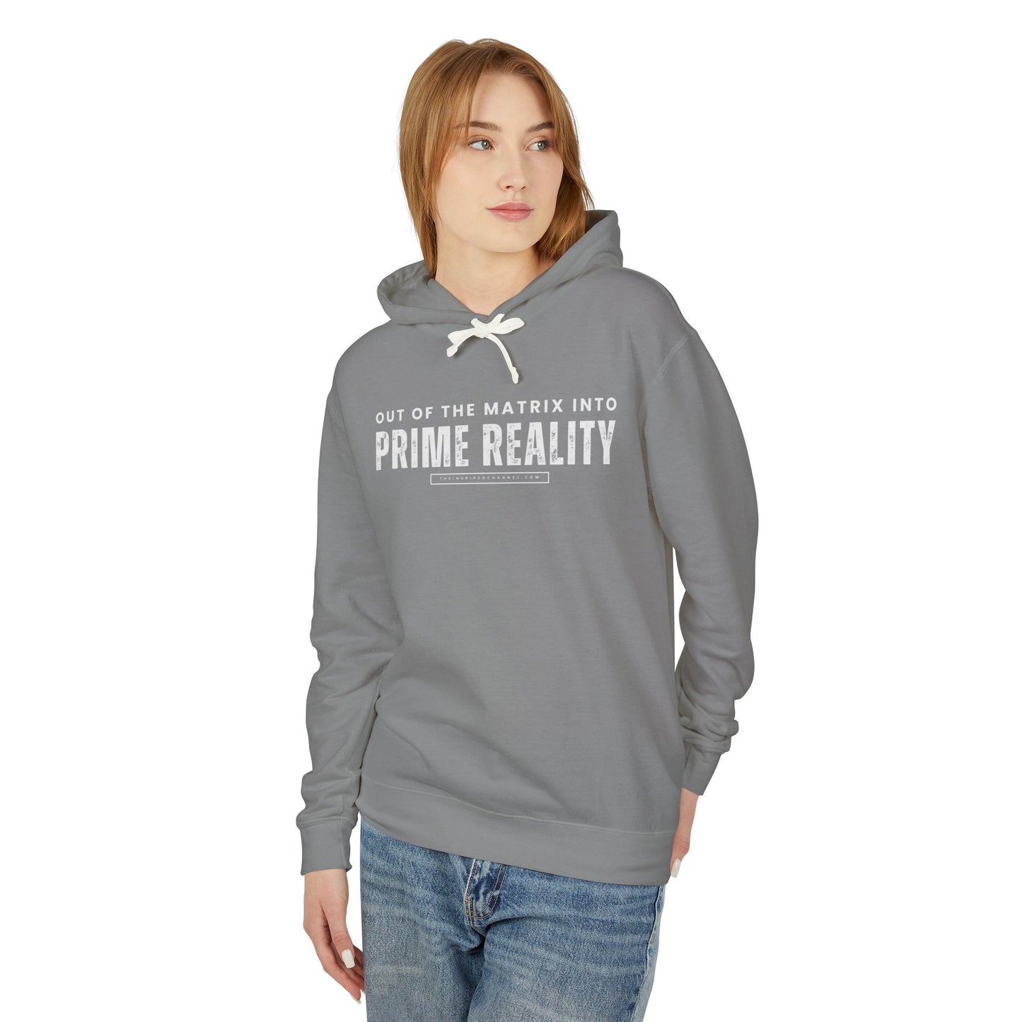 PRIME REALITY Unisex Lightweight Hooded Sweatshirt