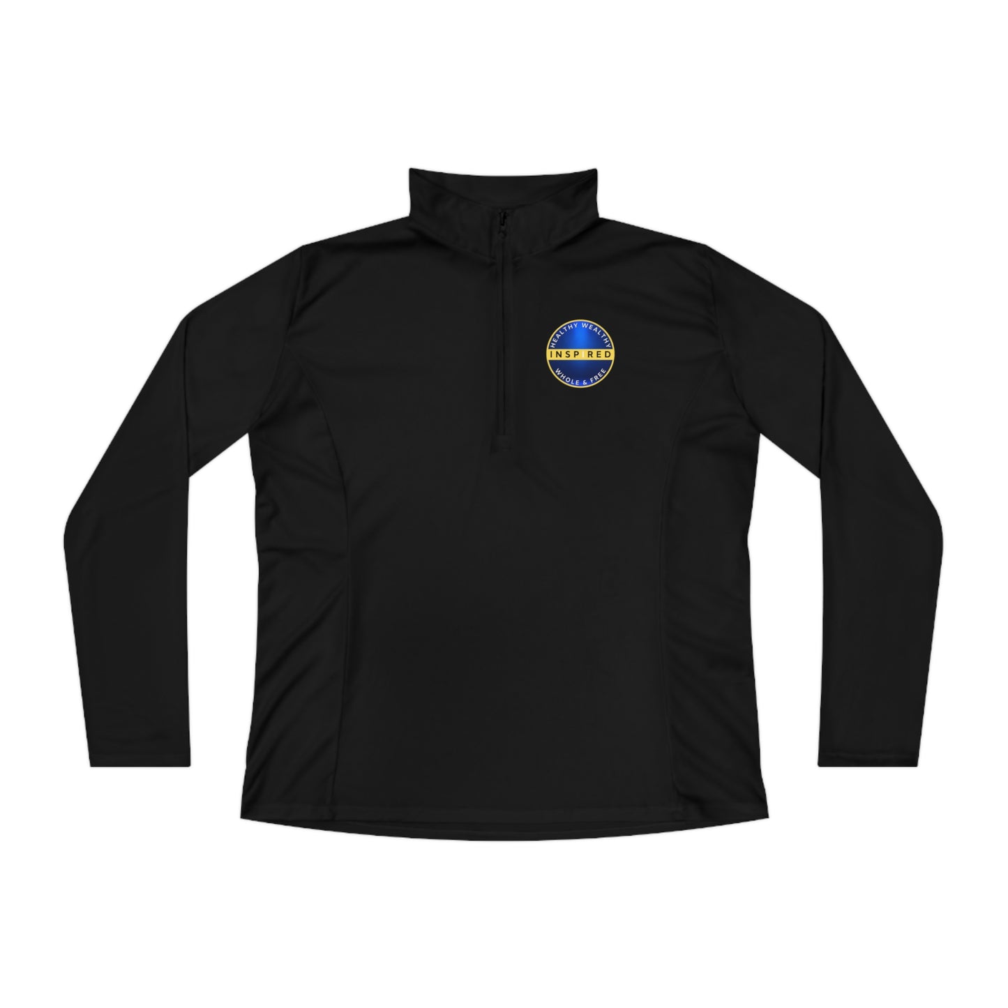 INSPIRED HWWF Ladies Quarter-Zip Pullover