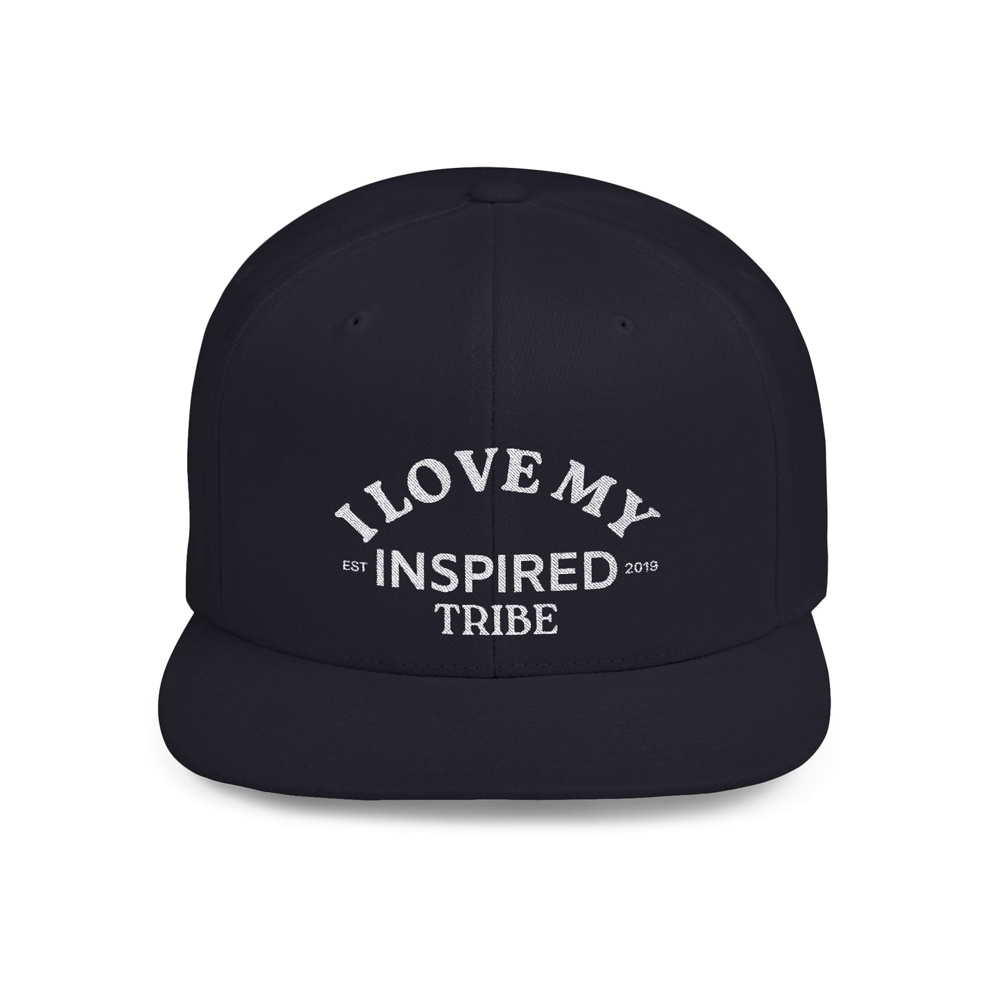 LOVE MY INSPIRED TRIBE Flat Bill Snapback