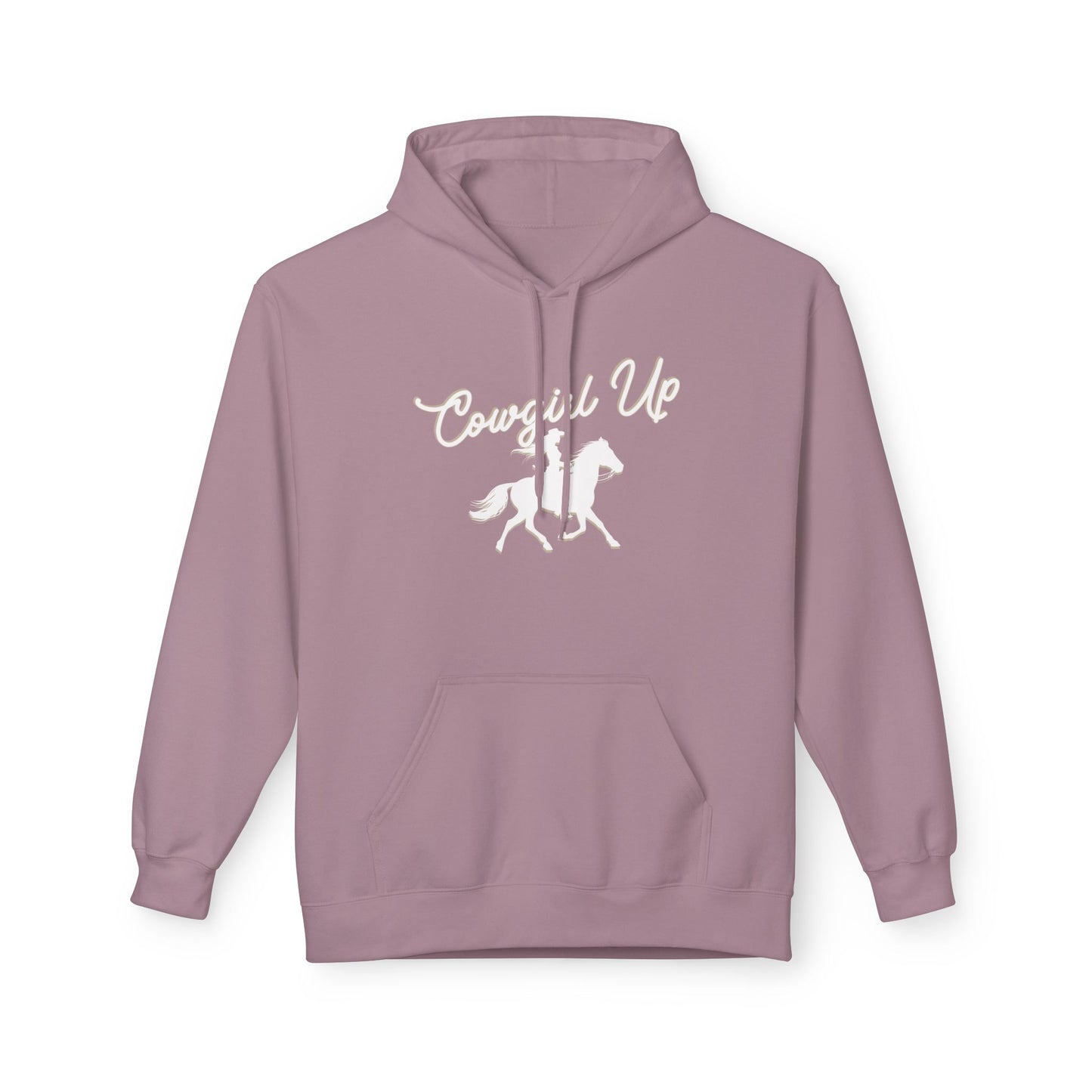 COWGIRL UP UNISEX Midweight Softstyle Fleece Hoodie