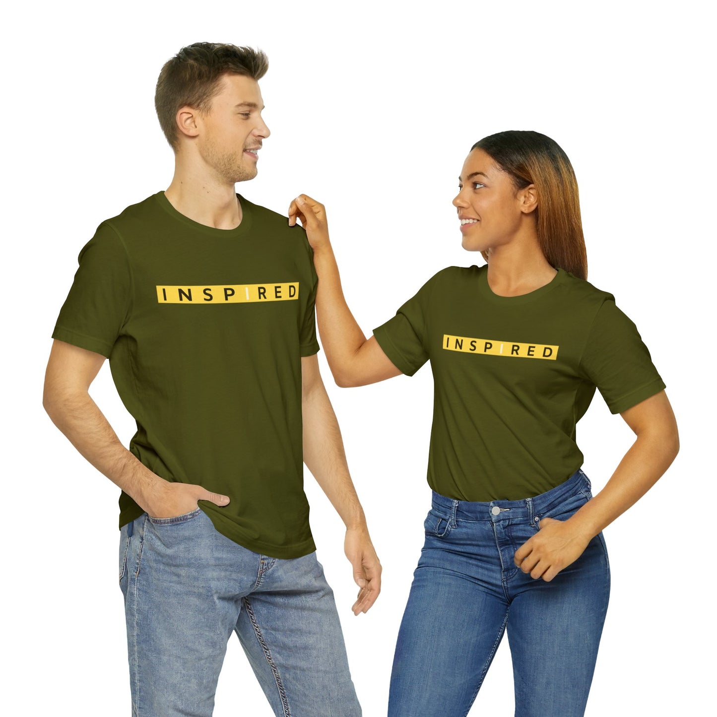 INSPIRED Women Jersey Short Sleeve Tee