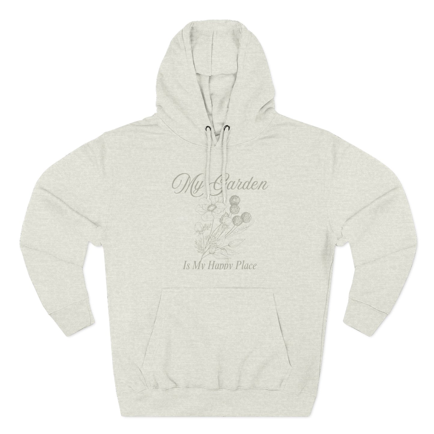 INSPIRED GARDEN M Fleece Hoodie UNISEX