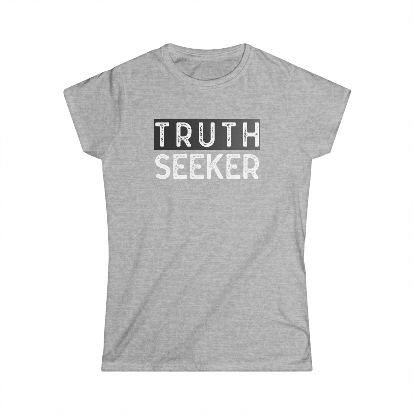 INSPIRED Truth Seeker Grad WOMEN'S Softstyle Tee