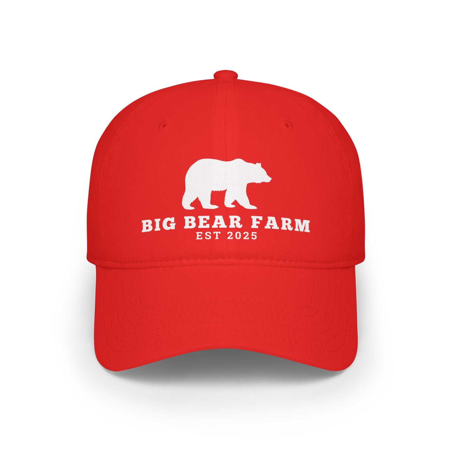 BIG BEAR FARM W Low Profile Baseball Cap