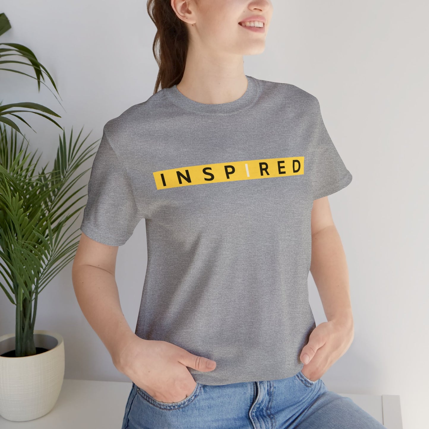 INSPIRED Women Jersey Short Sleeve Tee