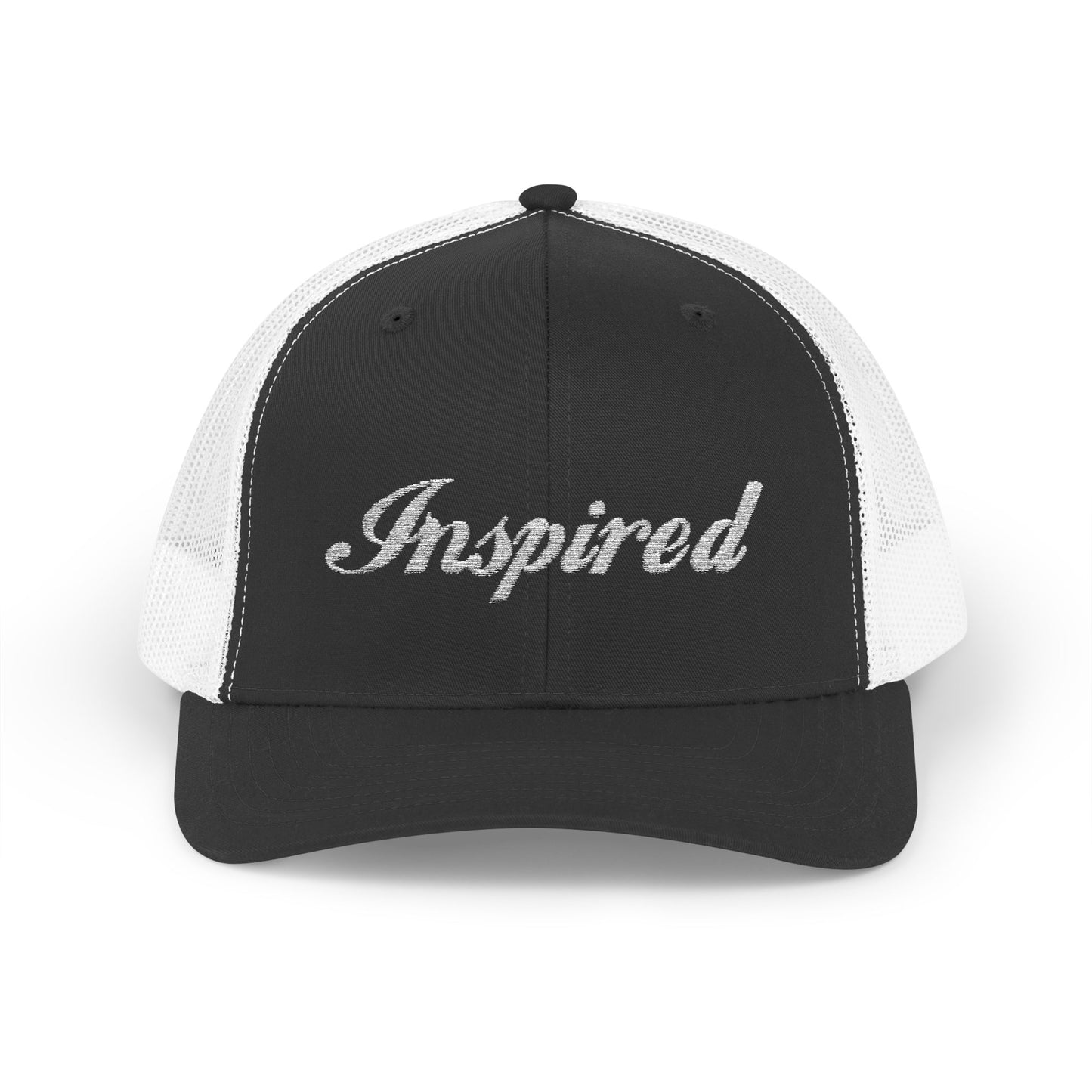 INSPIRED Embroidered Snapback Trucker Cap