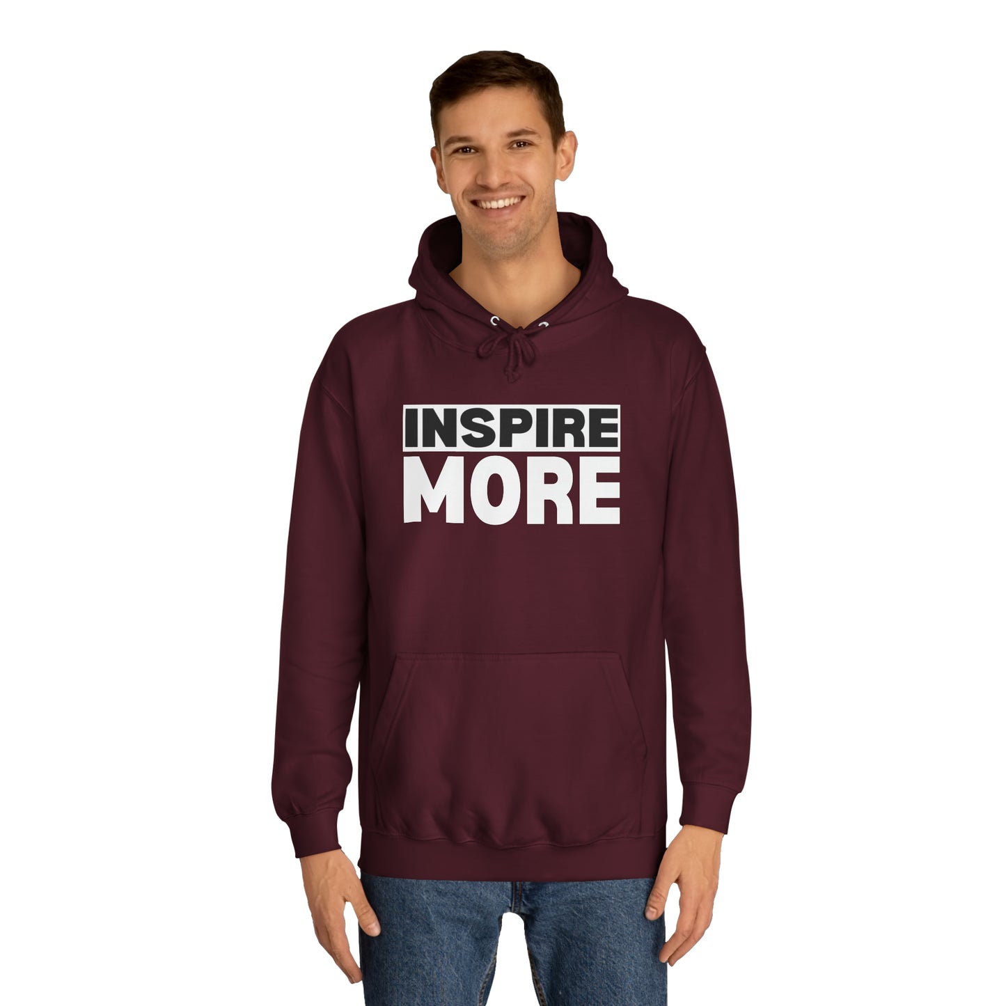INSPIRE MORE Unisex College Hoodie