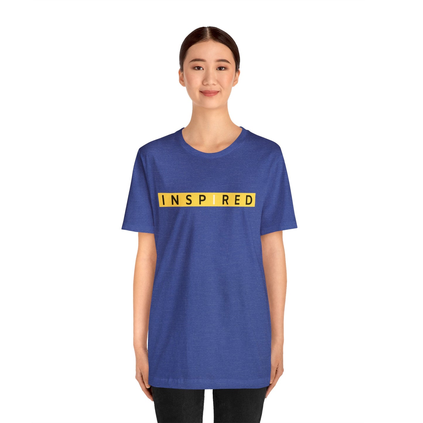 INSPIRED Women Jersey Short Sleeve Tee