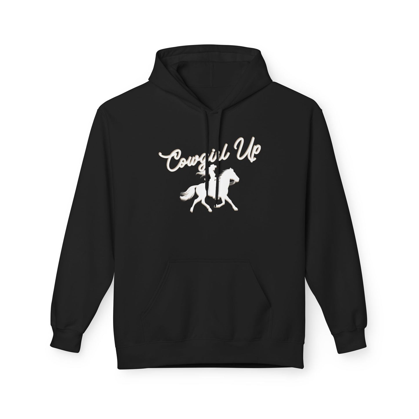 COWGIRL UP UNISEX Midweight Softstyle Fleece Hoodie