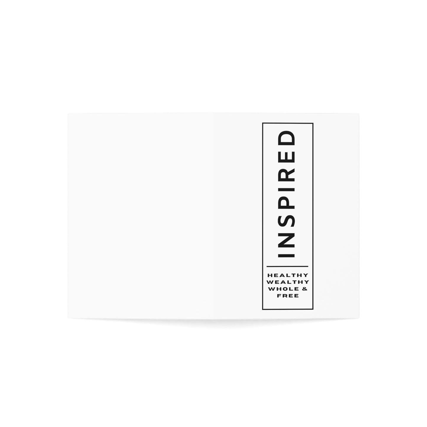 INSPIRED Greeting Cards (1, 10, 30, and 50pcs)