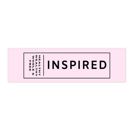 INSPIRED LR Bumper Stickers