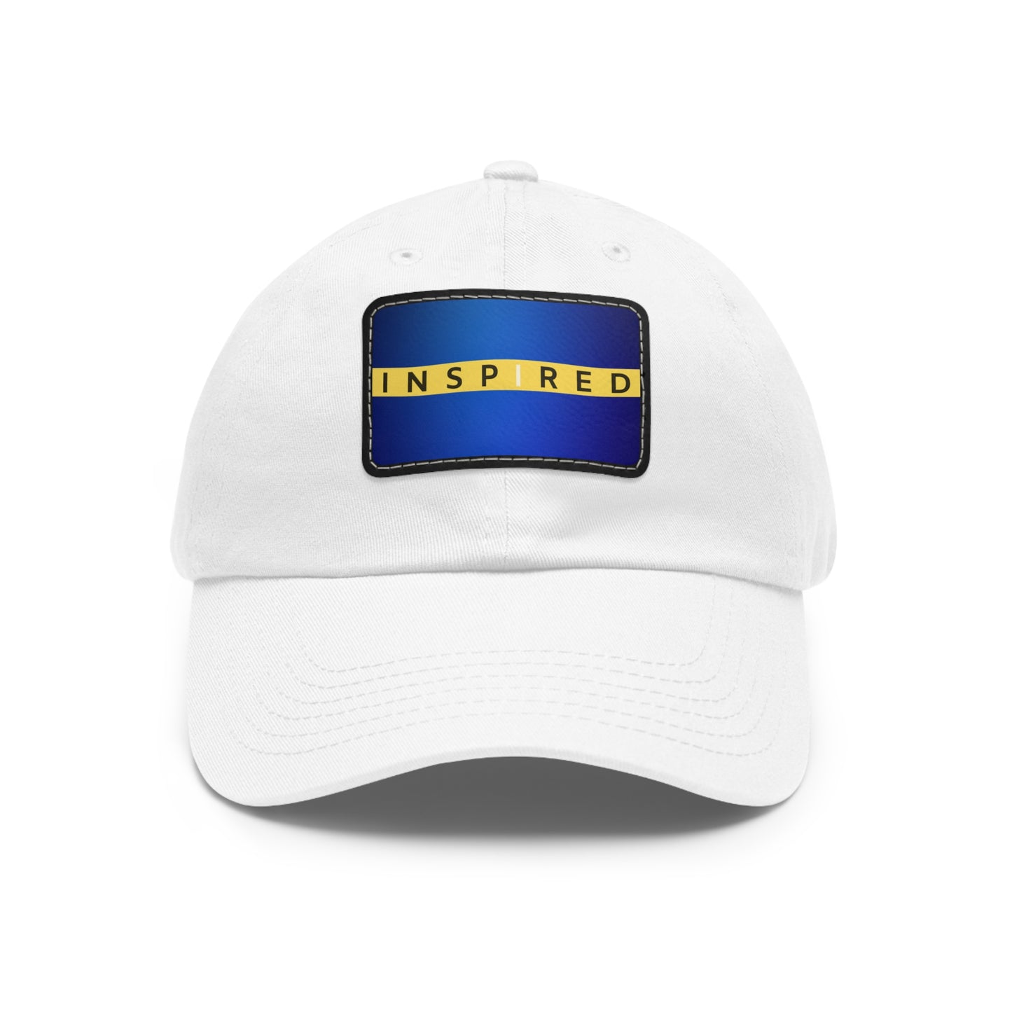 INSPIRED HWWF Dad Hat with Leather Patch