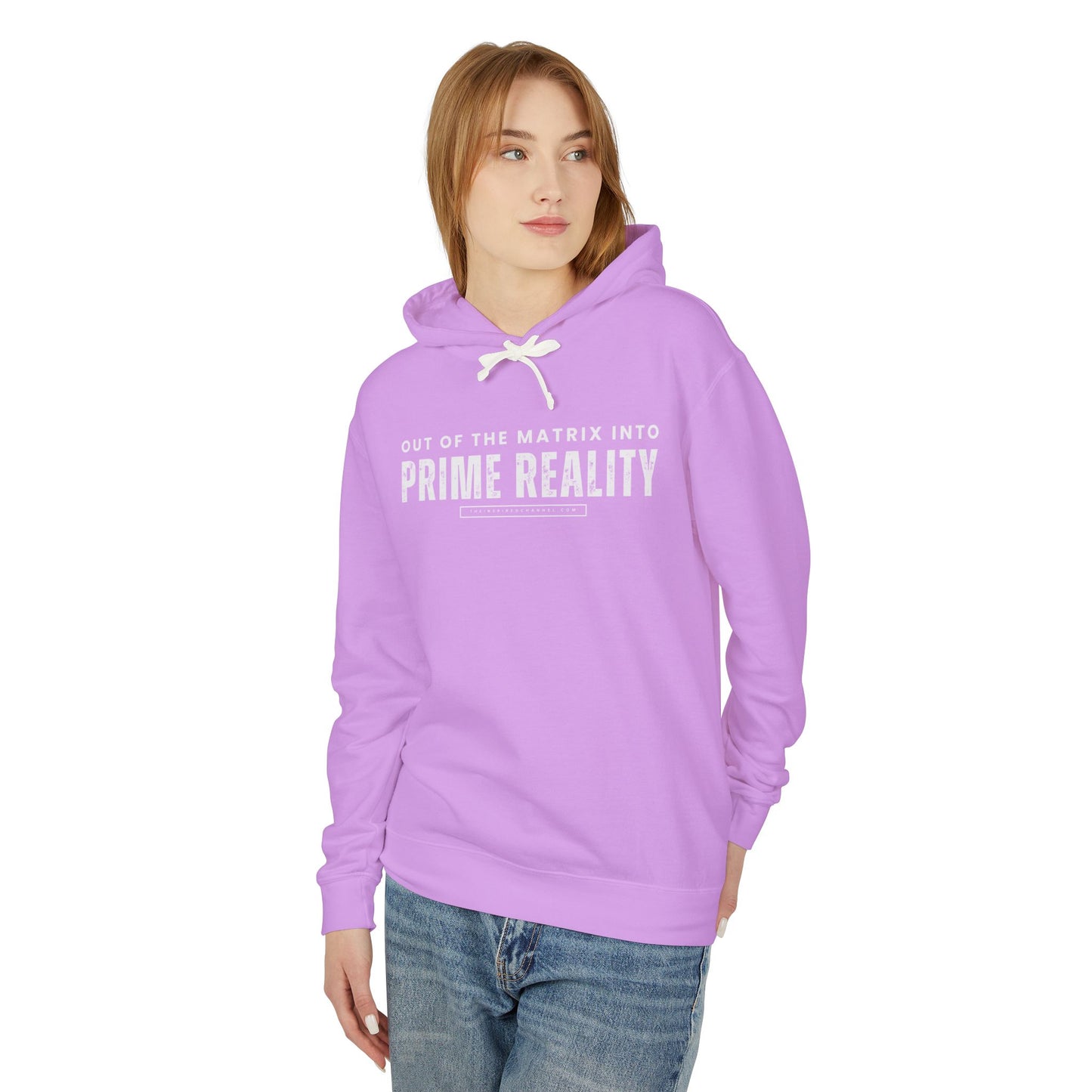 PRIME REALITY Unisex Lightweight Hooded Sweatshirt