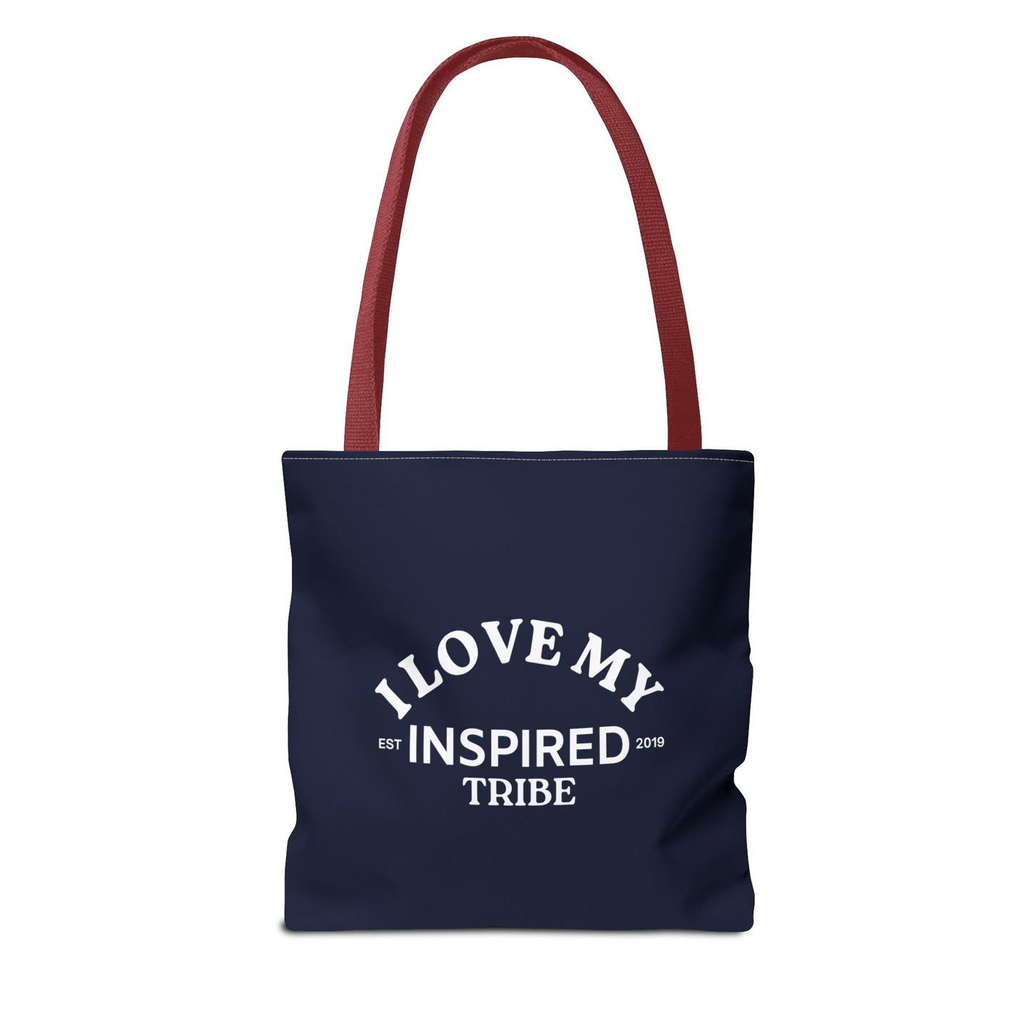 I LOVE MY INSPIRED TRIBE Tote Bag (AOP)